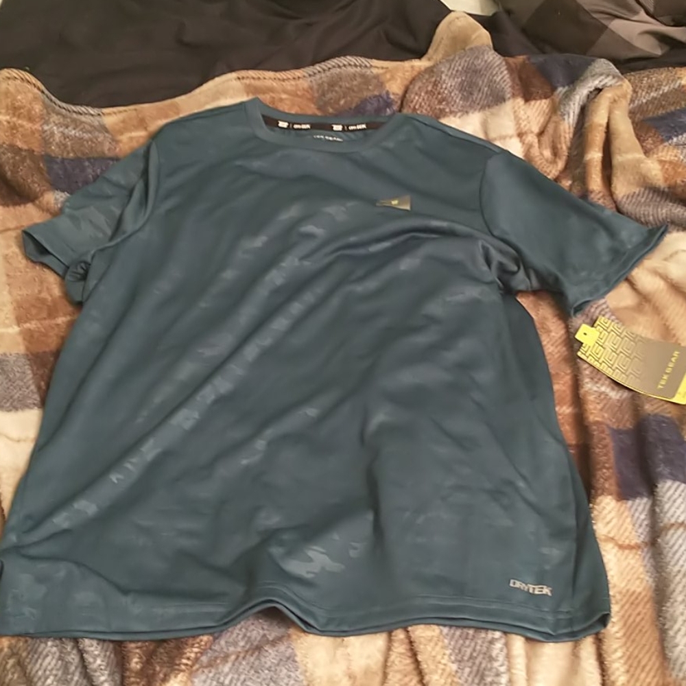 Tek Gear DryTek Blue Shirt